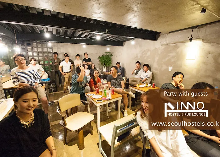 Hostel Inno & Pub Lounge Hongdae *